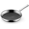 WMF Profi Resist, padella antiaderente da 24 cm - padella con struttura a nido d'ape resistente ai graffi