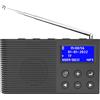 YaakinComp K3: Radio portatile, digitale DAB/DAB+, radio FM, Bluetooth, lettore MP3