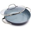 GreenPan Valencia Pro, padella antiaderente in Vetroceramica sana, rivestimento Hartelox, diametro 28 cm