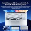 Selius Potente laptop con 16 GB di RAM e 256 GB di SSD, schermo Full HD da 15,6 pollici, processore Intel i9 e sistema operativo Windows