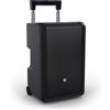 Selius Altoparlante Bluetooth PA da 100 Watt - Altoparlante portatile da 10 pollici - Modello da pavimento - Alimentato a batteria