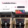Selius Autoradio multimediale con schermo touchscreen da 10,25 pollici, dotato di CarPlay wireless e GPS