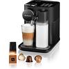 Nespresso Gran Lattissima De'Longhi EN640.B Macchina da caffè, Sistema Capsule Nespresso, Pannello Intuitivo, Spegnimento Automatico, Serbatoio 1,3L, Risparmio Energetico, Potenza 1400 W, Nero