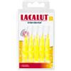 LACALUT Scovolini Dentali Blister 5 Pezzi, Spazzolino Interdentale con Copri Scovolino Denti Igienico Colore Giallo, Morbido Massaggia Gengive Sensibili, Utile Contro Placca, Carie e Alitosi