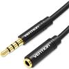 VENTION Prolunga Cuffie Jack 3,5mm Cavo Audio Stereo Prolunga Aux Maschio a Femmina 2m Laptops, Desktops, iPad, Tablet, MP3 ecc