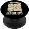 Navigazione GPS Navigatore Percorso Viag I Navigated Before GPS Lettore Di Mappe PopSockets PopGrip Adesivo