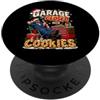 Christmas Santa Funny Xmas Family Outfit Garage Meccanico Di Natale Chiuso Per Biscotti Natale PopSockets PopGrip Adesivo