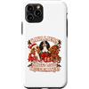 Cavalier Christmas Charm Club Custodia per iPhone 11 Pro Cavalier Xmas Cute Santa Troublemaker Crew