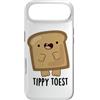 Punny Bone Custodia per iPhone Air Tippy Toast - Gioco di pane divertente