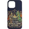 Fantasy Bookish Realm Custodia per iPhone 13 Pro Max Funny Fantasy Reader Dragon Book Lover Saggistica