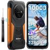 Blackview Fort 1 Rugged Smartphone, Telefono Indistruttibile 10000mAh, Android 16 Smartphone Rugged, IP68/IP69K, fino a 12GB+128GB (TF 2TB), 6,56 90Hz, Dual SIM, NFC, OTG, GPS, 3 Anni di Garanzia