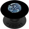 Yoga Lovers Simbolo Yoga Om - Meditazione Yogi Chakra Zen Spirituale PopSockets PopGrip Adesivo