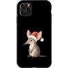 Cute Christmas Australian Animals Custodia per iPhone 11 Pro Max Christmas Mouse Santa Holiday Rodent