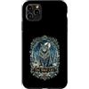 Merry Yule Happy Winter Solstice Holiday Custodia per iPhone 11 Pro Max Il gatto Yule Solstizio d'Inverno Felice Yule Yuletide Pagan