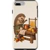 Threadleaf Woodland Studio Custodia per iPhone 7 Plus/8 Plus Laboratorio per creare candele vintage a forma di riccio