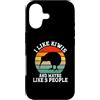 I Like Kiwi And Maybe 3 People Custodia per iPhone 17 Mi piace il kiwi e forse 3 persone divertenti retrò
