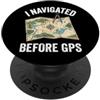 Navigazione GPS Navigatore Percorso Viag I Navigated Before GPS Lettore Di Mappe PopSockets PopGrip Adesivo