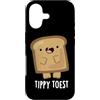 Punny Bone Custodia per iPhone 17 Tippy Toast - Gioco di pane divertente