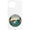 KK Shapes Custodia per iPhone 15 Vintage Surf Shop Wave Logo-Retro fronte & Retro Grafica