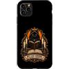 Witchy Feline Spellcaster Apparel and Go Custodia per iPhone 11 Pro Max Incantatore felino a lume di candela e annotazioni surrettizie
