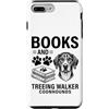 Funny Treeing Walker Coonhound And Book Custodia per iPhone 7 Plus/8 Plus Libri e Treeing Walker Coonhound