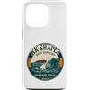 KK Shapes Custodia per iPhone 13 Pro Vintage Surf Shop Wave Logo-Retro fronte & Retro Grafica