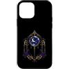Gothic Soffiatura Vetro Regalo Custodia per iPhone 12 mini Gothic Celeste Soffiatura Vetro Artista Vetraio