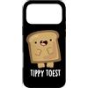Punny Bone Custodia per iPhone 17 Pro Max Tippy Toast - Gioco di pane divertente