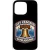 Get Cracked In Philadelphia Liberty Bell Custodia per iPhone 15 Pro Max Lasciati conquistare dal souvenir Liberty Bell City Crest di Philadelphia