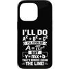 Clever Equation Math Humor Custodia per iPhone 13 Pro Ecco dove ho disegnato la linea divertente matematica algebra gioco di parole