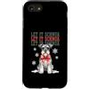 Vintage Christmas Dogs Custodia per iPhone SE (2020) / 7/8 Let It Schnow Miniature Schnauzer Christmas Holiday