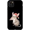 Cute Christmas Australian Animals Custodia per iPhone 11 Pro Max Christmas Mouse Santa Holiday Rodent