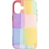 generic Custodia per iPhone 16 Grafica morbida a blocchi di colore pastello