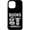 Funny Whippet And Book Design Custodia per iPhone 13 Pro Max Libri E Whippets Divertente Whippet