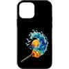 Onda Arte Vetro Regalo Custodia per iPhone 12 mini Onda Oceanica Soffiatura Vetro Artista Vetro Caldo