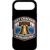 Get Cracked In Philadelphia Liberty Bell Custodia per iPhone Air Lasciati conquistare dal souvenir Liberty Bell City Crest di Philadelphia