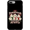 Funny & Cute Pomeranian Dogs Merry Chris Custodia per iPhone 7 Plus/8 Plus Pomeranian Xmas Cute Animal Dog Choir - Pomerania divertente