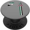 MASH MOSH Siria, mappa, silhouette, bandiera, strisce, siriano, orgoglio PopSockets PopGrip Adesivo