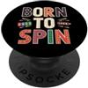 Slot Machine Designs Nato per girare - Slot Machine Gambler Casino PopSockets PopGrip Adesivo