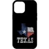 Texas Vintage State Pride For Men & Wome Custodia per iPhone 12 Pro Max Contorno Texas con colori bandiere - Vintage Distressed State