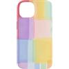 generic Custodia per iPhone 14 Grafica morbida a blocchi di colore pastello
