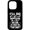 Clever Equation Math Humor Custodia per iPhone 15 Pro Ecco dove ho disegnato la linea divertente matematica algebra gioco di parole