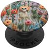 Cute Kawaii Floral Ghost Skull Grip Hold Cute Kawaii Floral Ghost Skull PopSockets PopGrip Adesivo