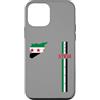 MASH MOSH Custodia per iPhone 12 mini Siria, mappa, silhouette, bandiera, strisce, siriano, orgoglio