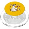 Low Battery Goose Co. Funny Goose - Cuffie con batteria scarica, non disturbare PopSockets PopGrip per MagSafe