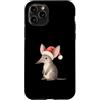 Cute Christmas Australian Animals Custodia per iPhone 11 Pro Christmas Mouse Santa Holiday Rodent