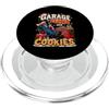 Christmas Santa Funny Xmas Family Outfit Garage Meccanico Di Natale Chiuso Per Biscotti Natale PopSockets PopGrip per MagSafe
