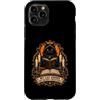 Witchy Feline Spellcaster Apparel and Go Custodia per iPhone 11 Pro Incantatore felino a lume di candela e annotazioni surrettizie