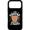 I Like Coffee And Maybe 3 People Custodia per iPhone 17 Pro Max Mi piace il caffè e forse 3 persone