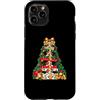 Christmas Puppy Presents Dog Lover Cute Custodia per iPhone 11 Pro Jack Russell Terrier - Scatole impilate con albero sorpresa
